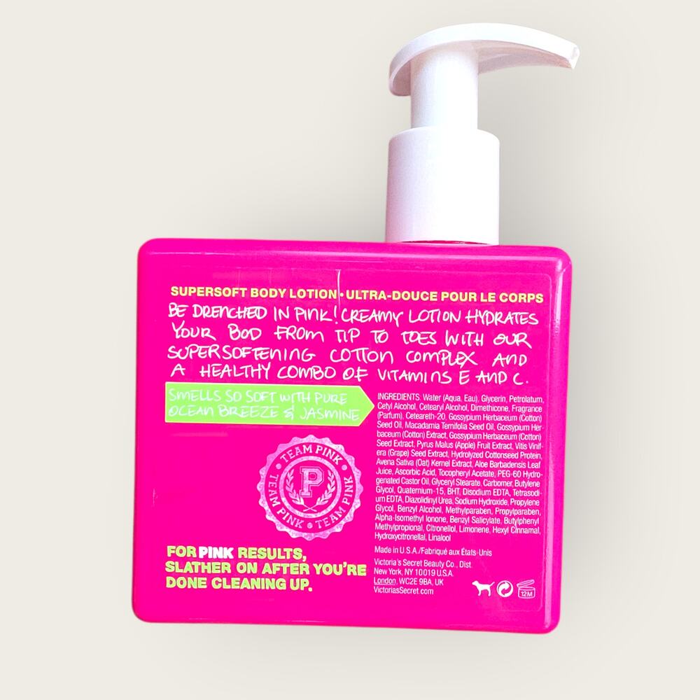PINK Victoria's Secret EMPTY Lotion And Mist Set Soft & Pure 2009/2010 - Picture 4 of 5